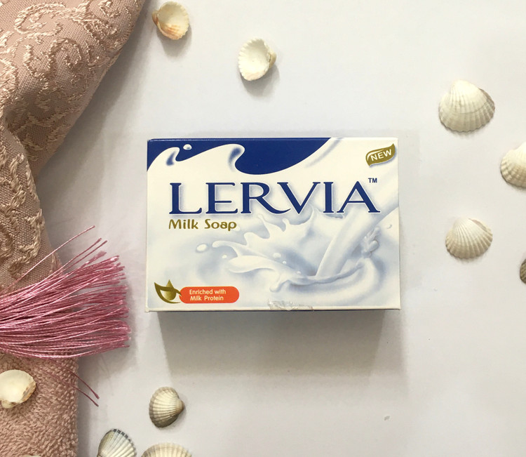 Lervia Milk & Rose Soap 90g