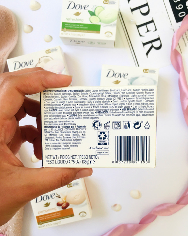 عکس صابون داو اصل