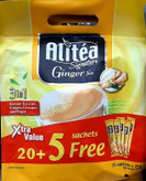بسته علیتی زنجبیل 3 در 1 محصول مالزی – Alitea Ginger Instant Tea Pack