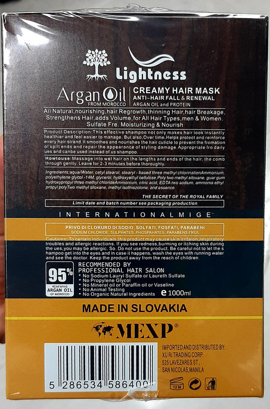 ماسک مو بدون سولفات