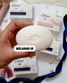 صابون کرم دار برند داو اصل رایحه نارگیل رنگ یاسی ۱۳۵ گرمی اندونزیایی Dove Soap