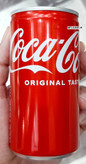 نوشابه کوکاکولا اورجینال Original Taste قوطی 185 میلیلیتر