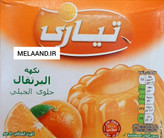 ژله پرتقال تیارا 80 گرمی