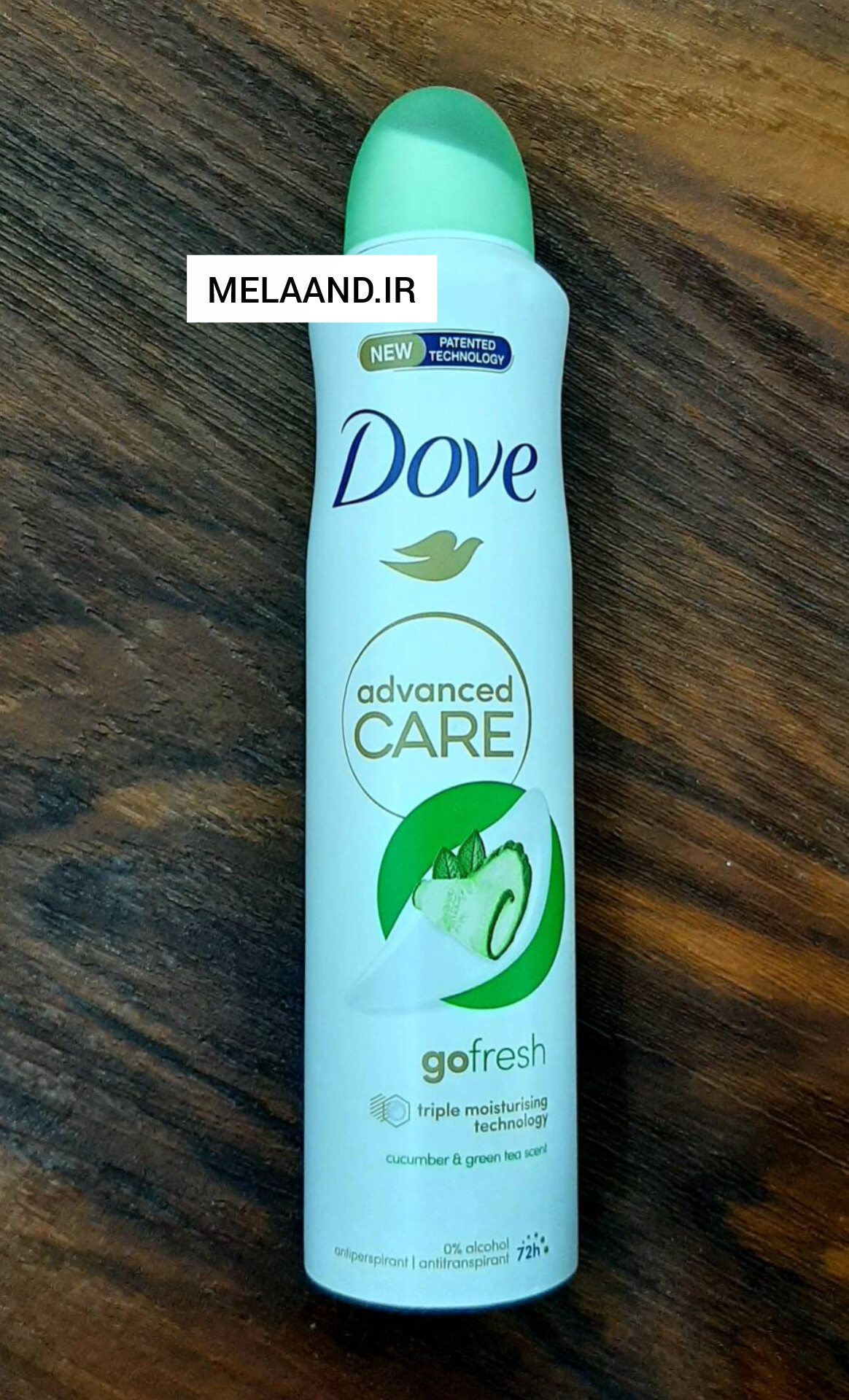 اسپری داو رایحه خیار و چای سبز مدل advanced care